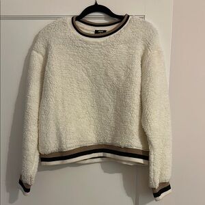 Ardene Cream Fuzzy Sweater